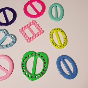 Shirt ties 9 piece bundle